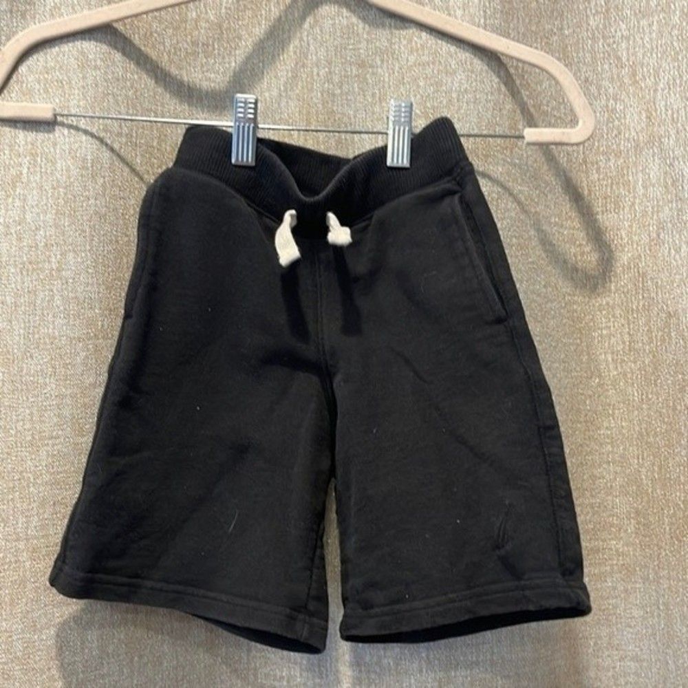 Boys L(7) Nautica sweat shorts drawstring elastic waist with pockets